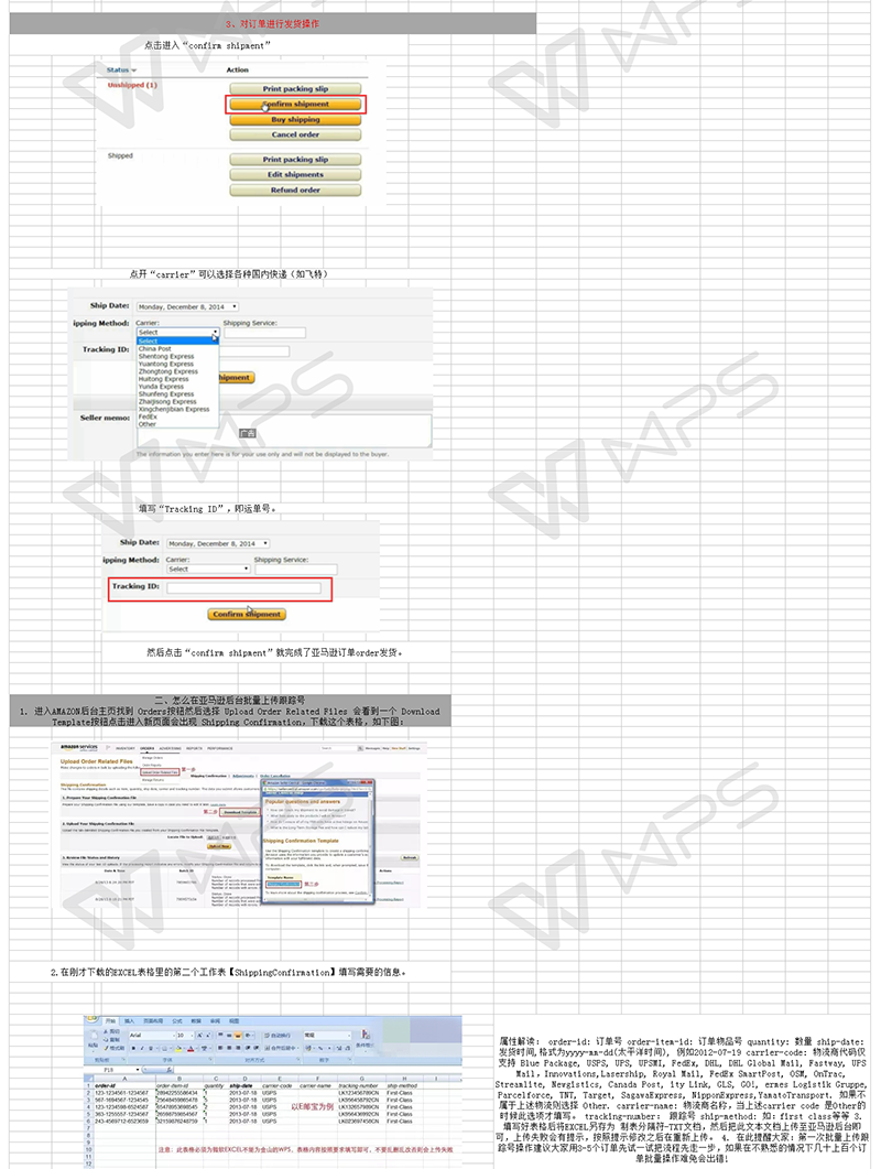 平台發貨流程亞馬遜